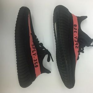 AUTHENTIC Yeezy Boost 350V2 Red Black Friday w BOX
